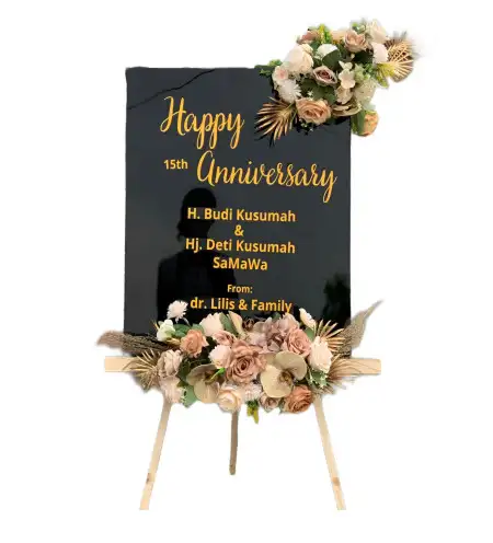 Papan Bunga Akrilik Pasirlancar